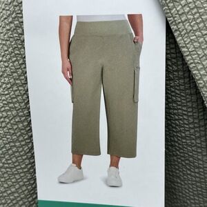 Sage Collective Women's XL Cargo Pants Green d1225